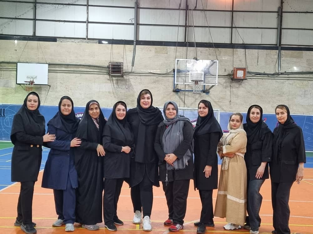 مسابقات داژبال چهارجانبه کارکنان علوم پزشکی استان تهران در بخش بانوان برگزار گردید